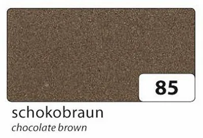 Produktbild von folia Moosgummi (B)200 x (H)290 mm schokobraun 2 mm 10 Stück