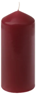 Produktbild von Stumpenkerzen Altrot 130/57 mm, 12 Stück