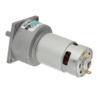 Image de Moteur,Moteur à engrenages,Moteur CC,Moteur à engrenages CC,Moteur à couple élevé,Moteur CC CW/CCW