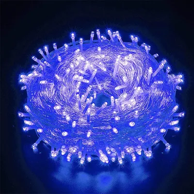 Produktbild von 100M 800LED 8 Leuchtmodi LED Lichterkette für Weihnachtsbaum Party Garten Dekoration Weihnachtsbeleuchtung Lichterketten Innen Lichtschlauch Strom
