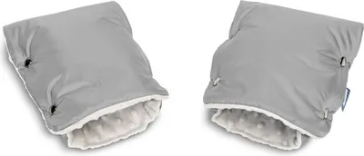 Produktbild von SENSILLO Kinderwagen Handwärmer Handschuhe Kinderwagen Handmuff - Grau