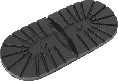Immagine prodotto di Suola di ricambio per scarpe, in gomma, antiscivolo, per tacchi e riparazioni di scarpe, nero