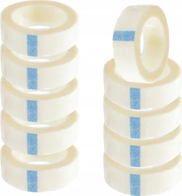 Produktbild von Premium Lashes Papierwimpernband 1,25cm x 9m - 10er Set
