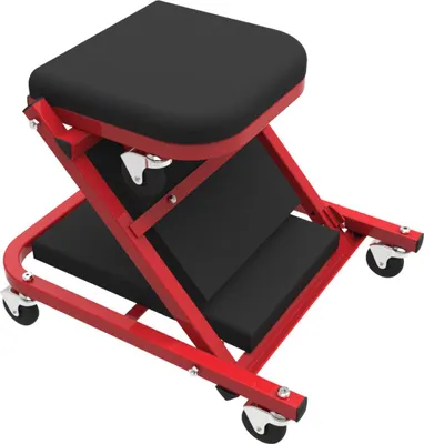 Produktbild von Primaster Werkstatt-Rollliege & Sitz 2 in 1 klappbar 102 x 43 cm