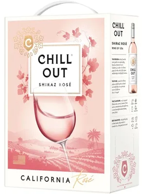 Produktbild von Chill Out Shiraz Rosé 12,5% Vol. 3L Bag in Box