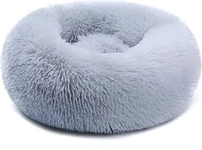 Obrázok produktu pre Plyšový pelech pre domáce zvieratá 100*20cm svetlosivý