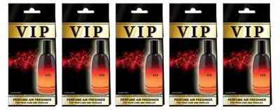 Produktbild von 5x Auto Duft VIP-555, Lufterfrischer Auto,Duftbaum auto,Auto zubehör,Duftspender
