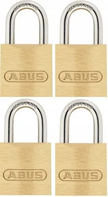 Produktbild von Abus Messing-Vorhangschloss 60/25 Set Gleichschließung