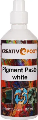Produktbild von CreativEpoxy Pigment Paste für Gießharz weiß 100 g