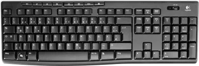 Image de Logitech Wireless K270 - Tastatur - 2,4 GHz - Deutsch - QWERTZ (920-003052)
