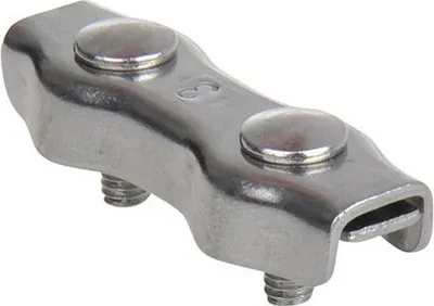 Produktbild von Duplex-Clip 3mm. A4 RVS AISI 316