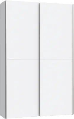 Produktbild von Mehrzweckschrank >OZZULA< 6 Böden, 2 Türen, in Weiss - 120,1x190,5x41,6cm (BxHxT)