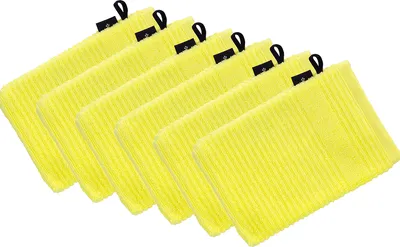 Produktbild von 6er Pack Waschhandschuh Tomorrow von der Marke Vossen 22 x 16 cm