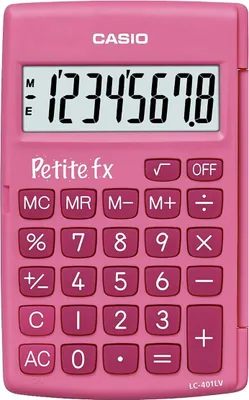 Zdjęcie produktu dla Kalkulator kieszonkowy Casio® LC-401LV-PK Petite FX różowy(P)