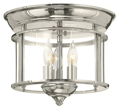 Produktbild von Elstead Gentry Deckenleuchte E14 3-fach Poliertes Nickel