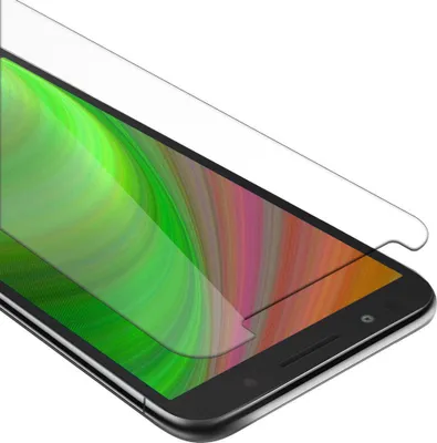 Produktbild von Cadorabo Panzer Folie für Alcatel 1X 2019 Schutzfolie in Transparent Gehärtetes Tempered Display-Schutzglas