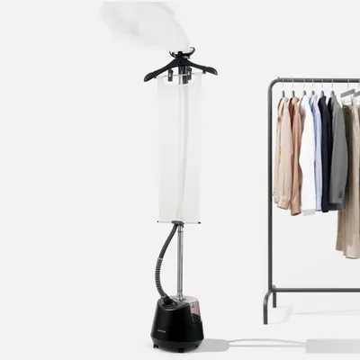 Produktbild von Fridja f1200 Dampfbügelstation Pro – 2200W Standdampfer, 47g/min Dampfleistung, 3L Tank, 35 Sek. Aufheizzeit, für Zuhause & Gewerbe