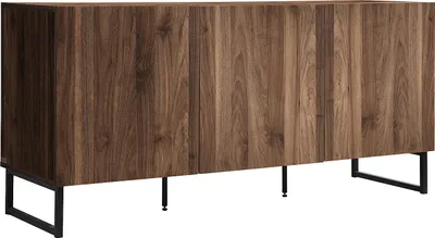 Produktbild von Sideboard mit 3 Türen - Dunkel Natur - CEVANIA