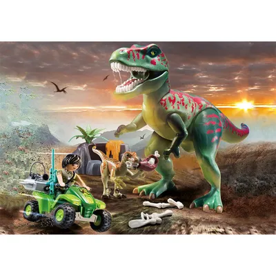 Produktbild von PLAYMOBIL 70632 Dinosaurier Dinos T-Rex Dino Bausteine