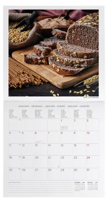 Productafbeelding van Legami – Kalender 2027, wandkalender, keukenmodel, 12 maanden, 30 x 29 cm
