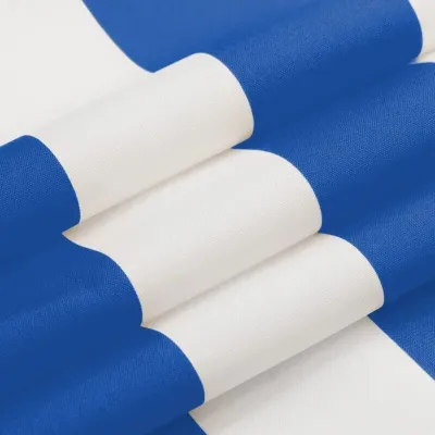Produktbild von wasserabweisender Stoff saphirblaue Streifen