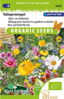 Produktbild von Bienen- und Schmetterlingsmix Blumensamen - Tubinger Mischung für bienenfreundlichen Garten - langanhaltende Blüte und Artenvielfalt