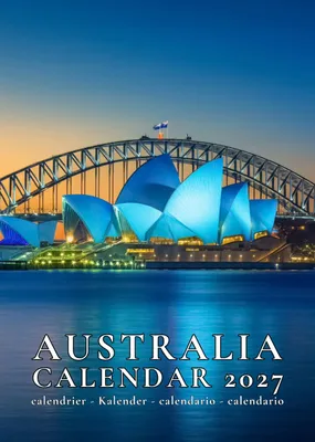 Immagine prodotto di Calendario da parete per l'anno 2027, Australia, formato A3