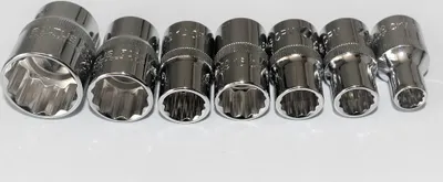 Image de SALTUS Jeu de douilles 7 pces 1/2" Outils de vissage 5200 9-24