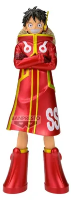 Imagen del producto de Banpresto, Figura coleccionable One Piece, Serie Grand Line, Monkey D. Ruffy, 16 cm