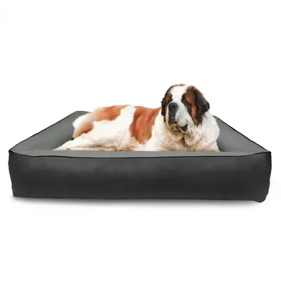 Obrázek produktu pro Pelech pro psy BedDog 2v1,(XXXL) cca 150x110x28cm,ROCK-FLOW (šedá/antracitová)