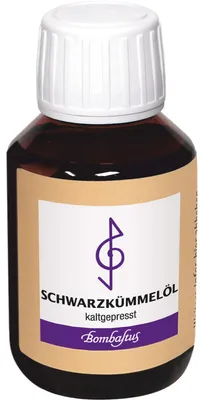 Immagine prodotto di Olio di cumino nero Bombastus spremuto a freddo, soluzione da 100 ml