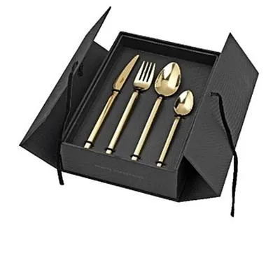 Obrázok produktu pre Broste Copenhagen Sada príborov Titan Gold, 16-dielna