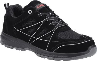 Productafbeelding van Centek - Veiligheidsschoenen voor heren, suède, model FS7458 (maat 39,5 EU) (zwart)