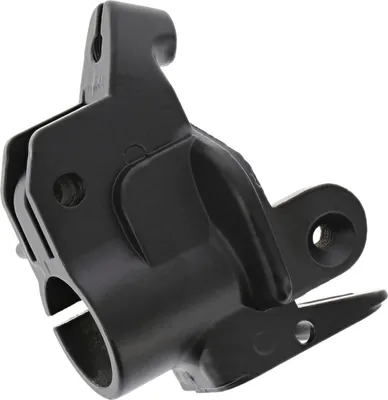 Produktbild von Klemmstück links, schwarz - für Alu-Kupplungshebel - Vogelserie