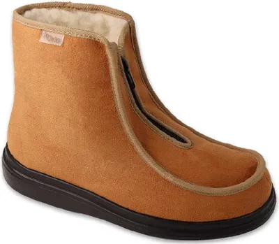 Produktbild von Warme Damenschuhe mit Schafwolle Befado 996D014 Cognac