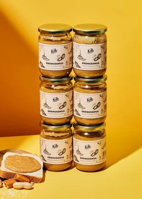 Produktbild von KoRo | Erdnussmus Salted Caramel 6 x 500 g