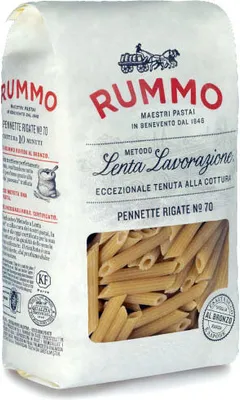 Produktbild von 12x Rummo Pasta Pennette Rigate N.70 1KG