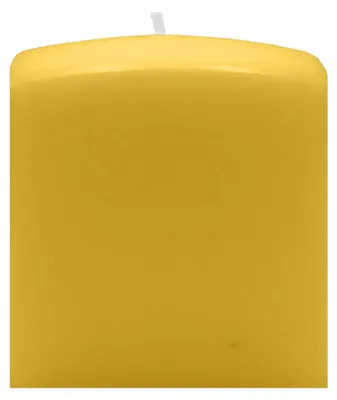Produktbild von Quader Kerzen Mustard Senf 6 x Ø 6/6 cm, 4 Stück