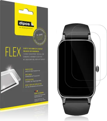 Produktbild von 2x Schutzfolie für Soudorv P97D1 1.57 Zoll Folie, 100% Displayabdeckung, dipos Flex