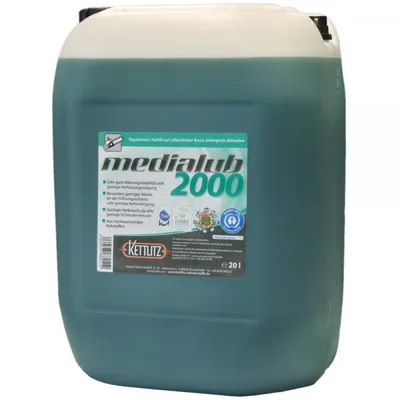 Produktbild von KETTLITZ-Medialub 2000Kettenöl - 20 Liter Kanister "Blauer Engel" nach RAL-UZ 178 - KWF