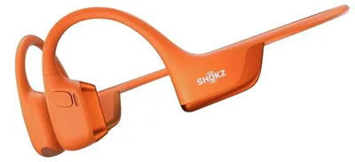 Imagen del producto de Auriculares, conducción ósea, Bluetooth 5.3, color naranja