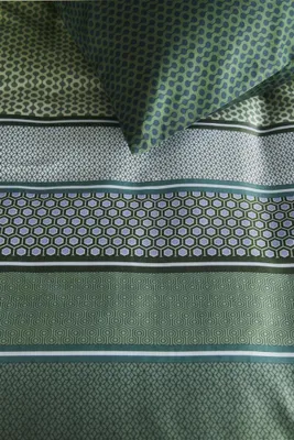 Produktbild von Beddinghouse Bettwäsche-Garnitur Romeo Farbe Blue Green Größe 155x220+80x80