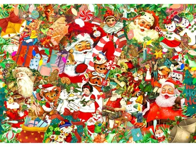 Produktbild von ENJOY Vintage Weihnachtspuzzle 1000 Teile
