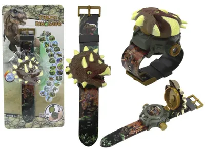 Image de Montre projecteur 3D Dinosaure Triceratops