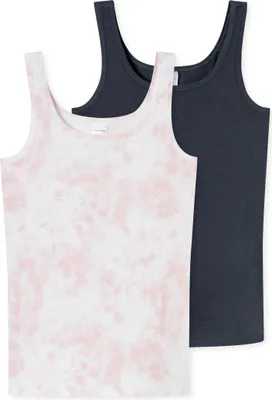 Produktbild von Schiesser Schüler Mädchen 2PACK Tops 176  sortiert 6 Pack (Mehrfach)