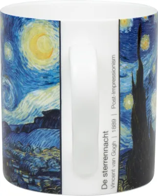 Obrázek produktu pro Könitz Hrnek Hvězdná noc - Van Gogh, v dárkové krabičce, kostní porcelán, modrý, 400 ml, 11 5 004 2819