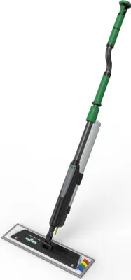 Produktbild von Unger erGo! Clean Bodenreinigungssystem inkl. Mikrofaser Klettmopp, Mopphalter