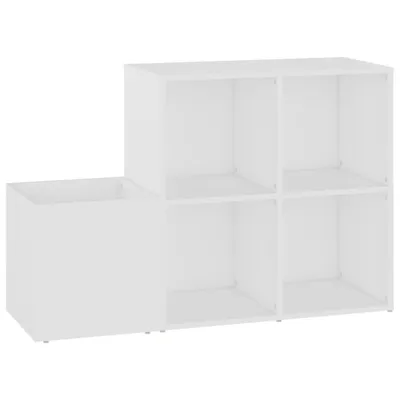Produktbild von vidaXL Flur-Schuhschrank Weiß 105x35,5x70 cm Holzwerkstoff