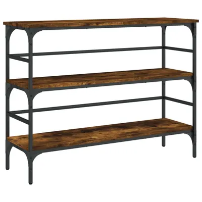 Zdjęcie produktu dla vidaXL Stolik konsola dąb wędzony 100x32x75 cm materiał drewnopochodny