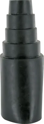 Image de Schwaiger PVC-Manschette 42-60mm Schwarz